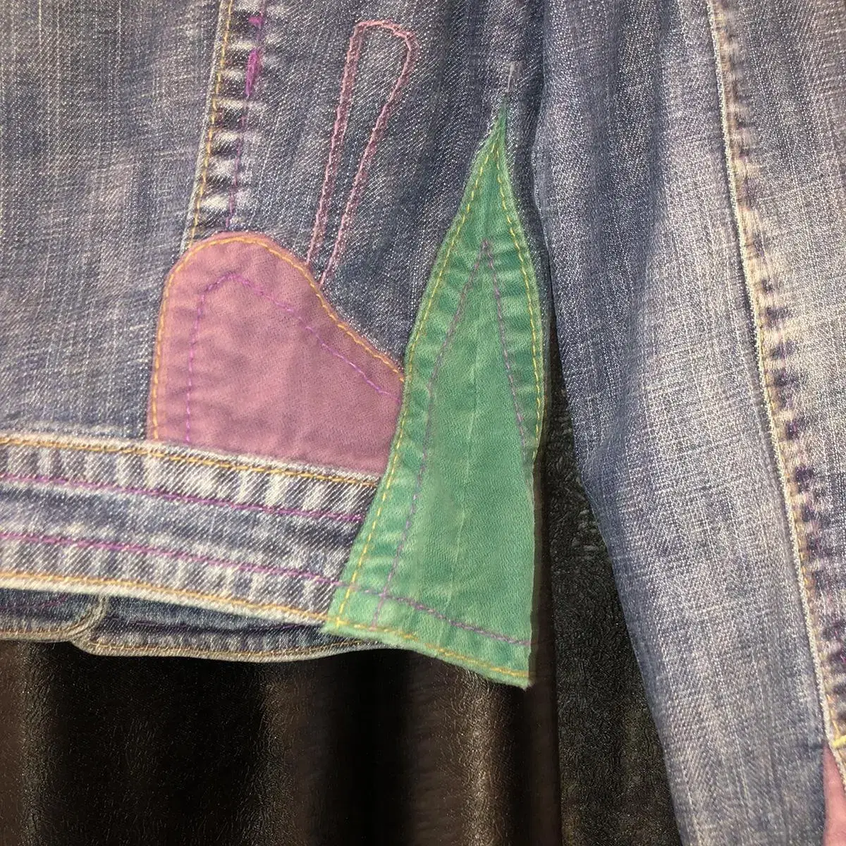 Vintage Banilla B kitsch denim jk