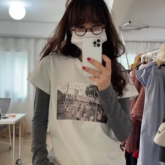 새상품) 플레따 ADORKABLE GIRL TEE 2 화이트 S