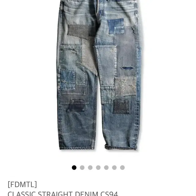 FDMTL CLASSIC STRAIGHT DENIM CS94