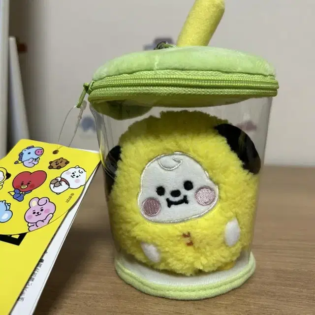 BT21 치미 부클 버블티 백참 인형