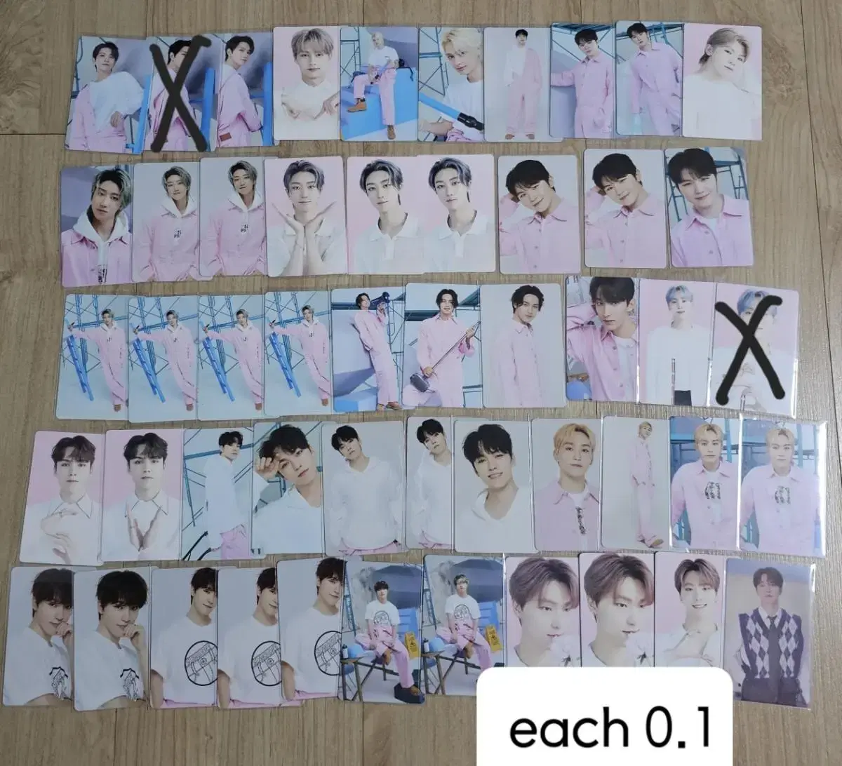 Seventeen photocard wts.