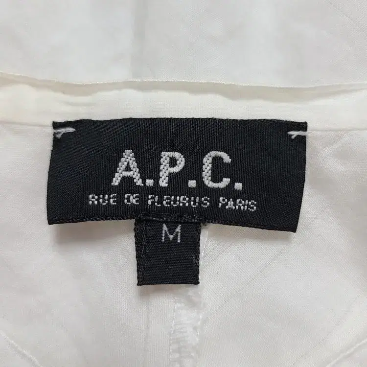 정품] 아페쎄 A.P.C 90 M 시스루 긴팔 블라우스 W-긴팔-072