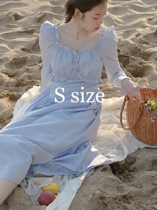 플로움 치치 원피스 드레스 Chichi Dress (Sky Blue)