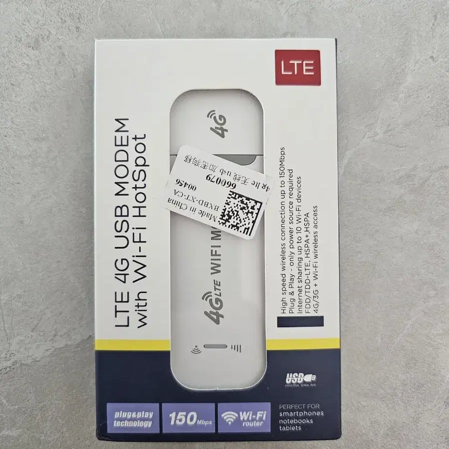 (미개봉) LTE 4G 와이파이 라우터  USB MODEM 동글