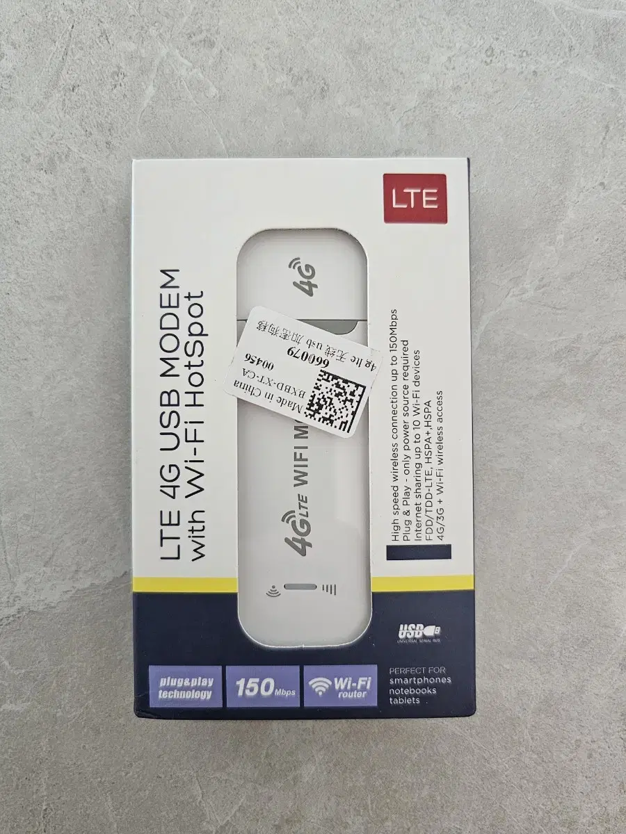 (미개봉) LTE 4G 와이파이 라우터  USB MODEM 동글