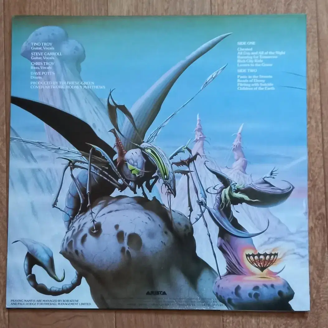 praying mantis lp 일본반 엘피