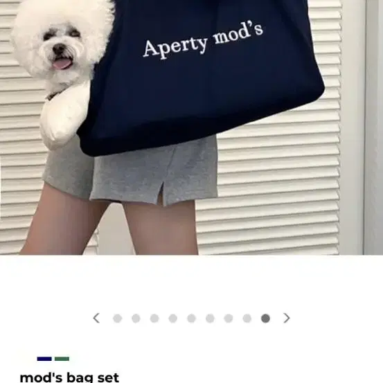 aperty mods bag set 네이비 이동가방