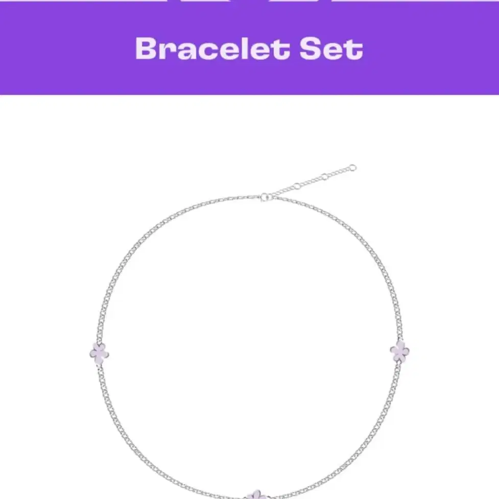 BTS 방탄소년단 10주년 페스타 Festa Bracelet 팔찌 Set