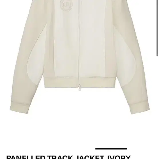 더오픈프로덕트 PANELLED TRACK JACKET, IVORY