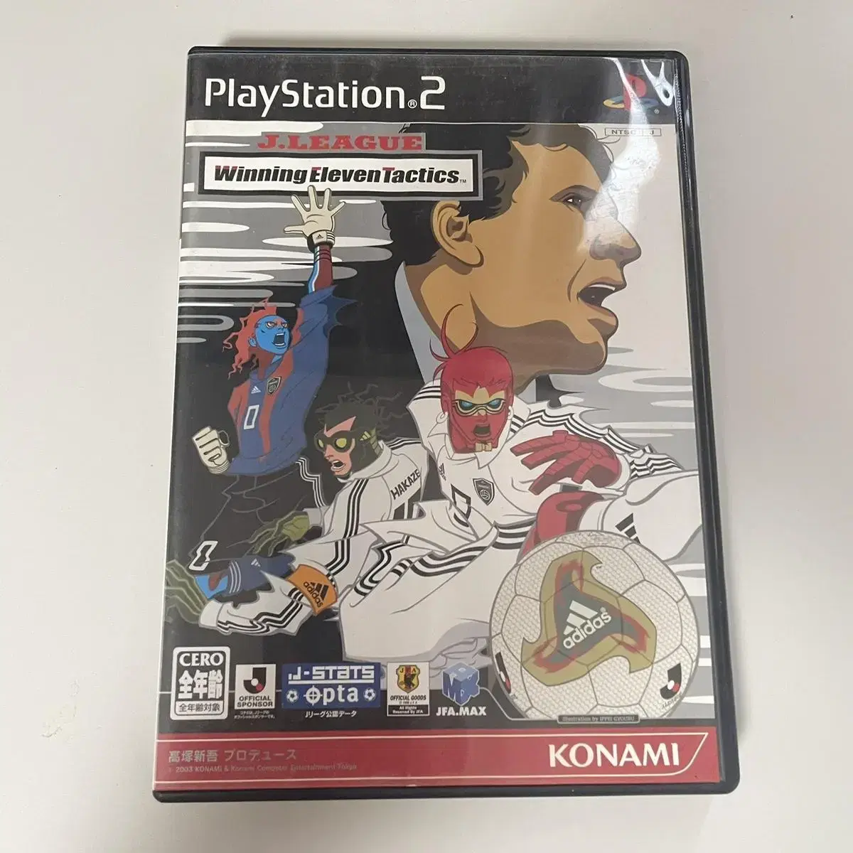 Ps2) J-League Winning Eleventh Tactics / Used First Edition Plus 2