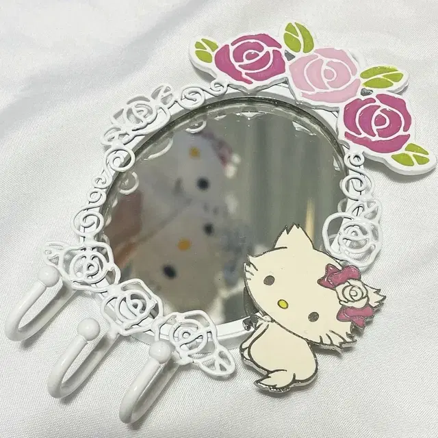 산리오 고전 챠미키티 거울 일본빈티지 charmmykitty 벽걸이가능