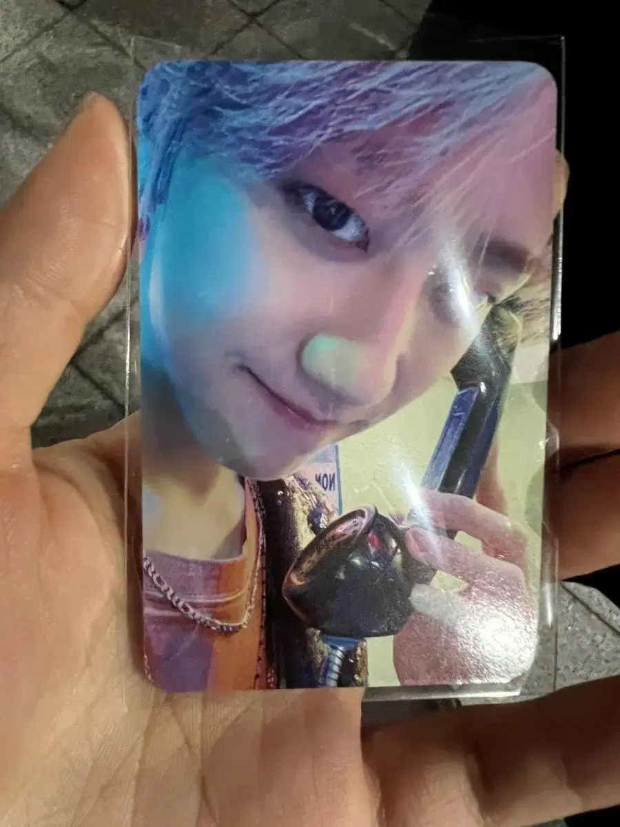 The8 (myungho) World broadcast photocard