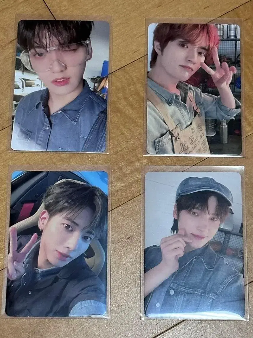 4 mo-kits soobin taehyun hueningkai photocard WTS