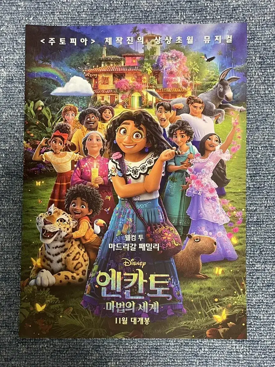 The Movie Encanto Magical World Pamphlet