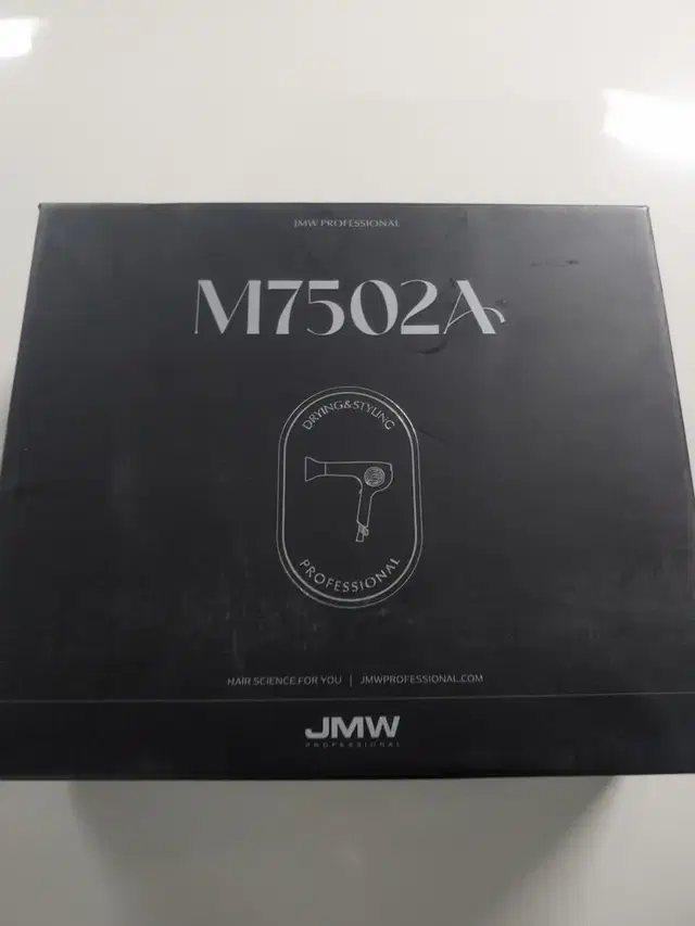 JMW m7502a 전문가용드라이기 새제품 7502