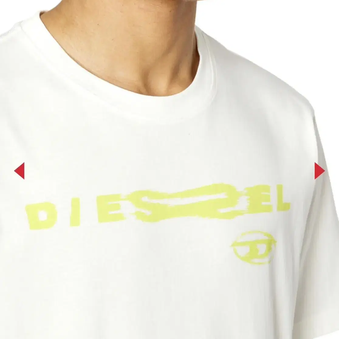 DIESEL 디젤 남성 로고 반팔 T-Just-G9