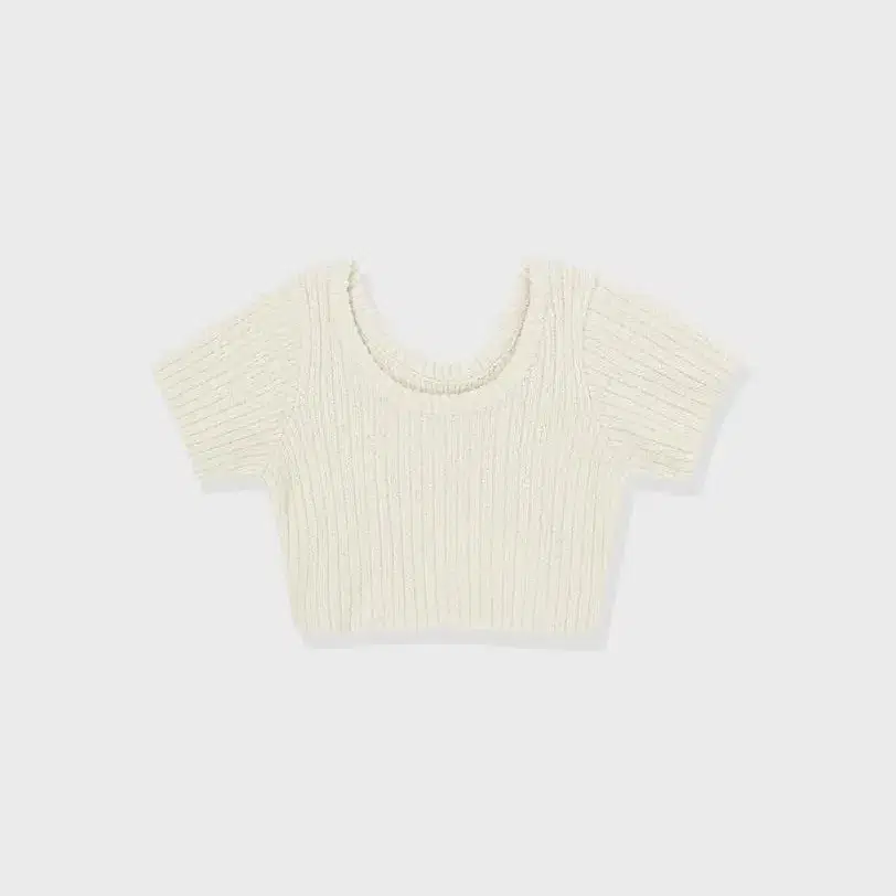 로우클래식 fluffy knitted top ivory