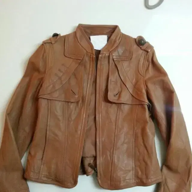 [S] Real Leather Jacket