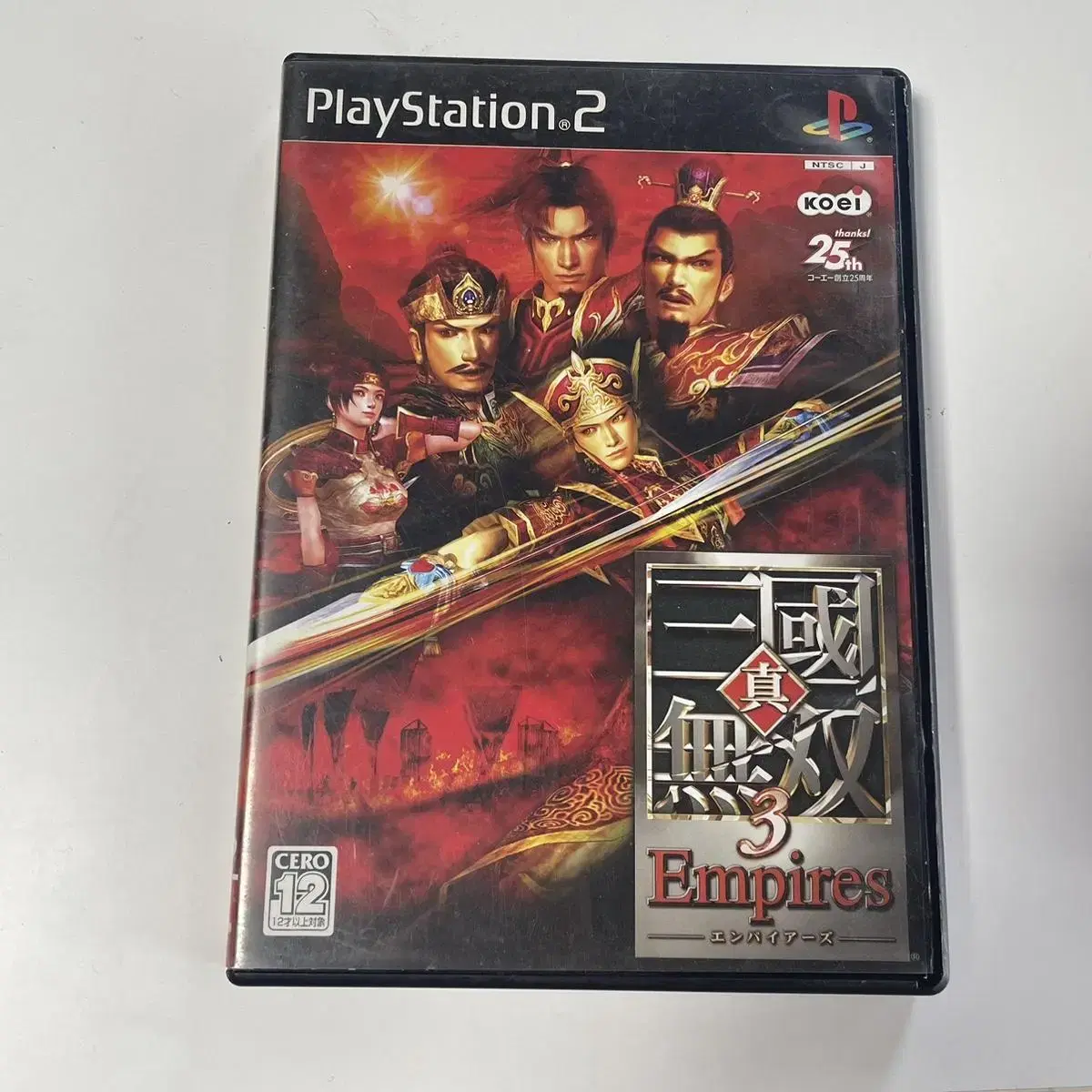 [PS2]진 삼국무쌍3 엠파이어 Empires 일판 중고 / 플스2