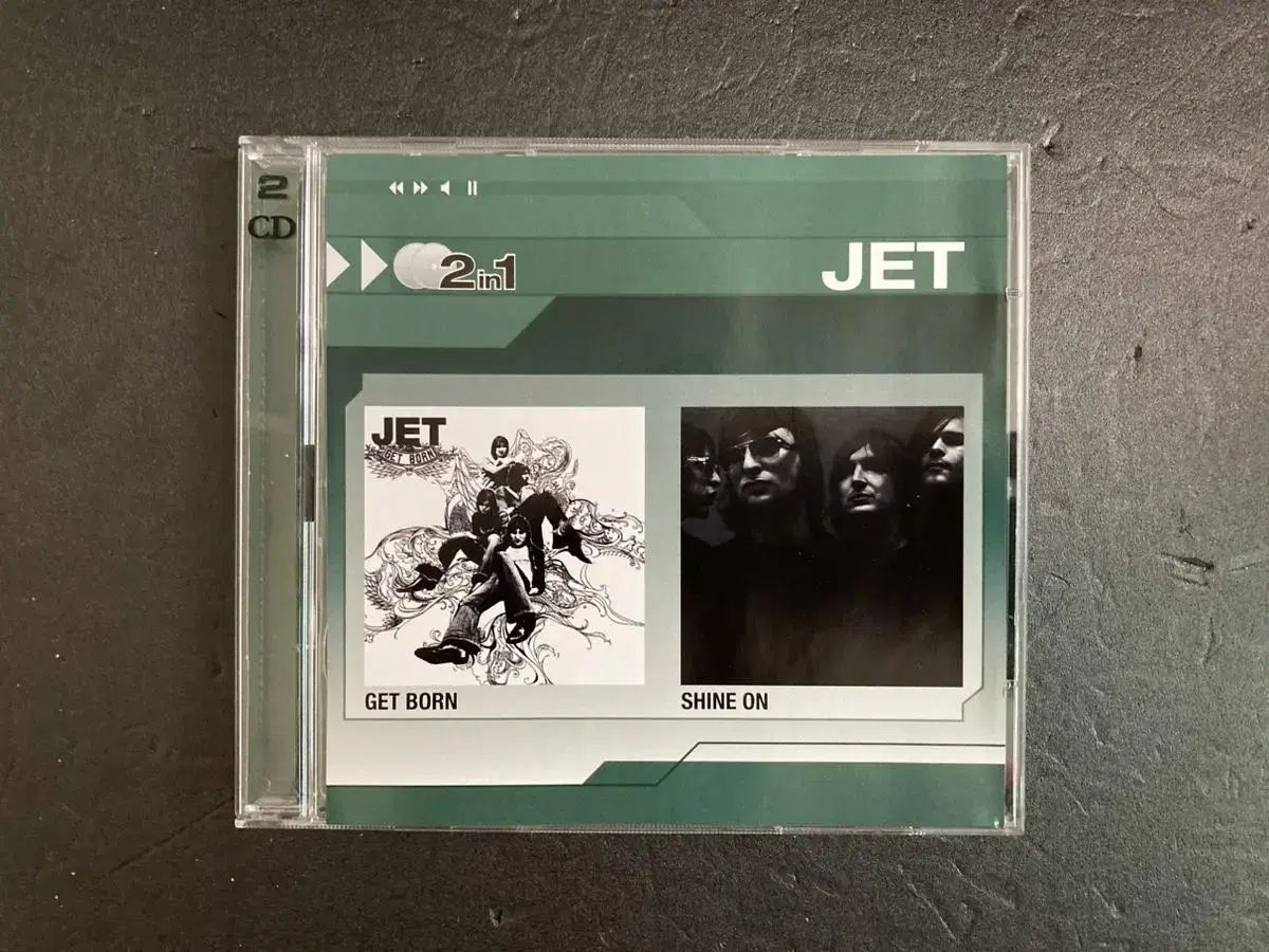 제트 Jet-Get Born/Shine On 수입 2CD