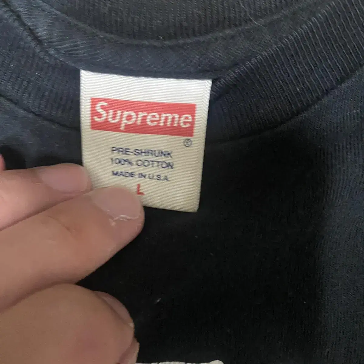 16fw supreme special feeling tee