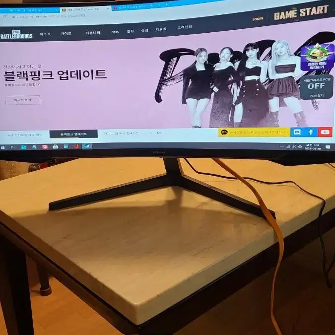 삼성34인치 와이드 WQHD 165Hz