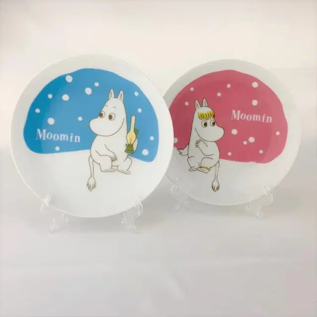 MOOMIN 무민 2011 크리스마스 플레이트 장식접시 2종 A745