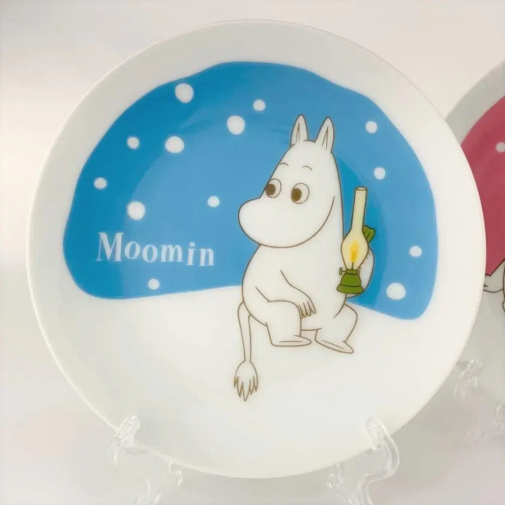 MOOMIN 무민 2011 크리스마스 플레이트 장식접시 2종 A745