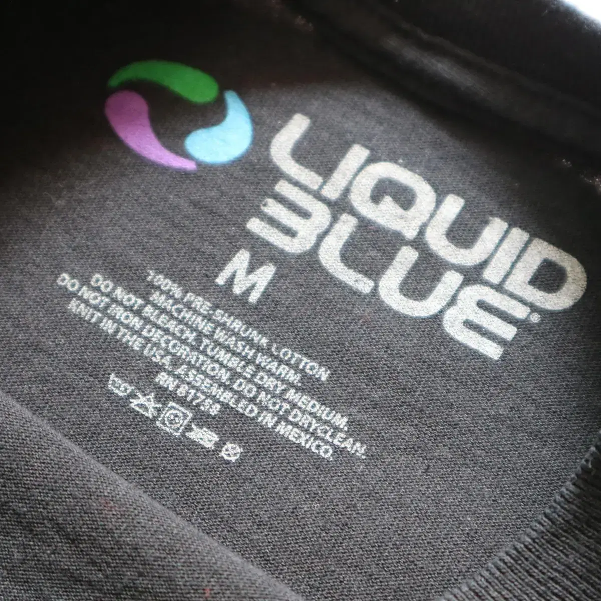 리퀴드 블루 Liquid Blue 인디언 프린팅 반팔 티셔츠