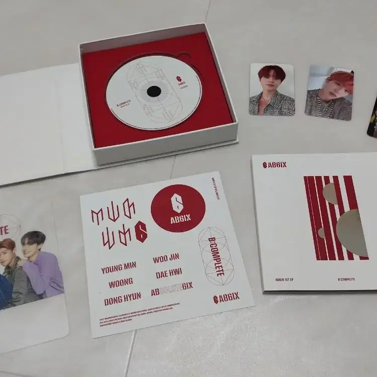 AB6IX B:COMPLETE 개봉 앨범