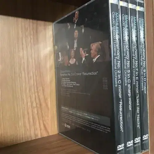 말러 교향곡 2,5,7,9번 클라우디오 아바도 DVD