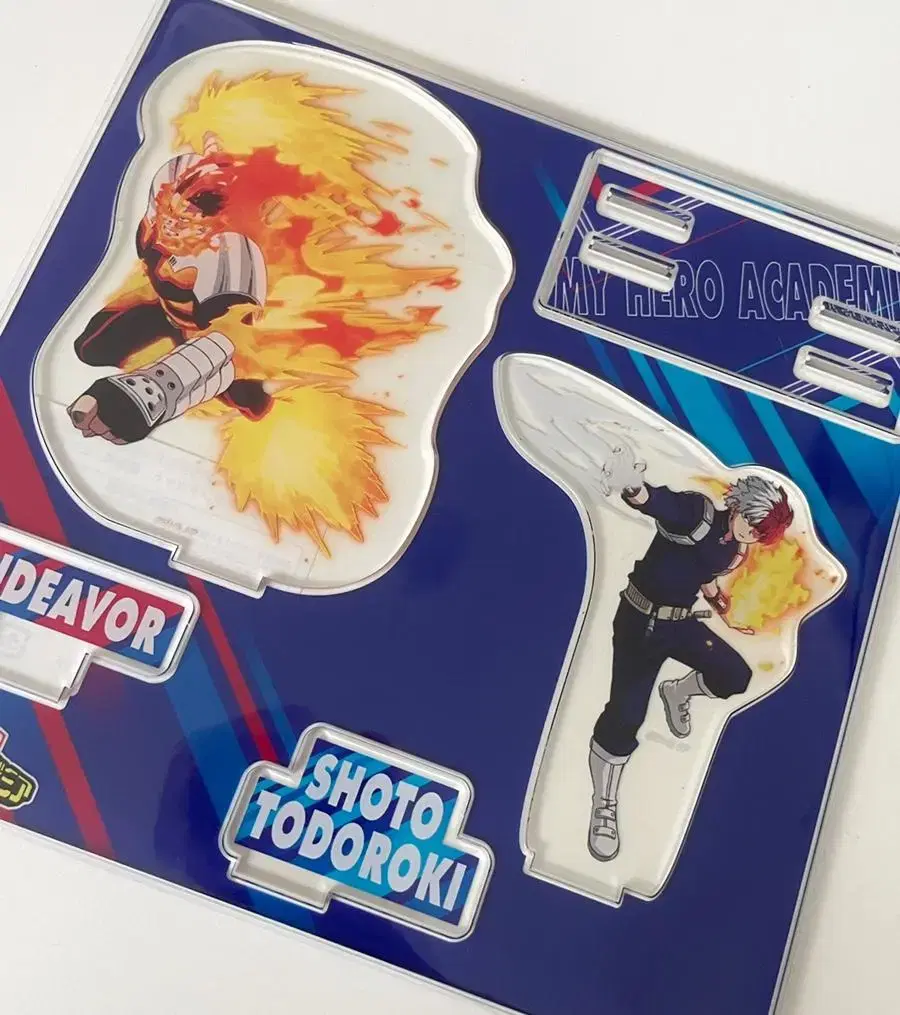 Hiroaka Todoroki Buzu acrylic Shoto Endeavor sealed Nahia Bakugo Kard