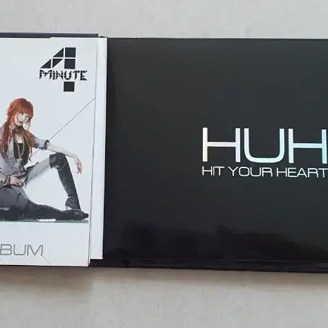 포미닛 4MINUTE 2nd mini album <HUH>싸인앨범입니다