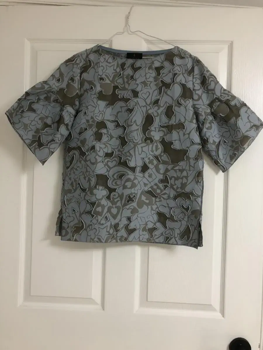 Lanvin silk blouse (55-55.5)