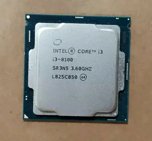 인텔 Core i3-8100+램4GB