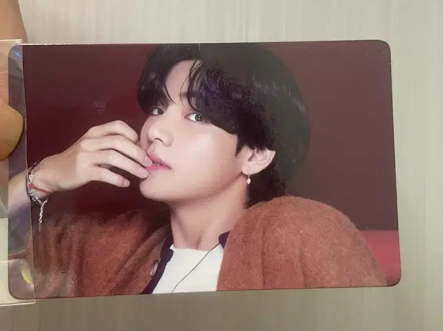 BTS 방탄  큐빅 페인팅 BE 태형포카