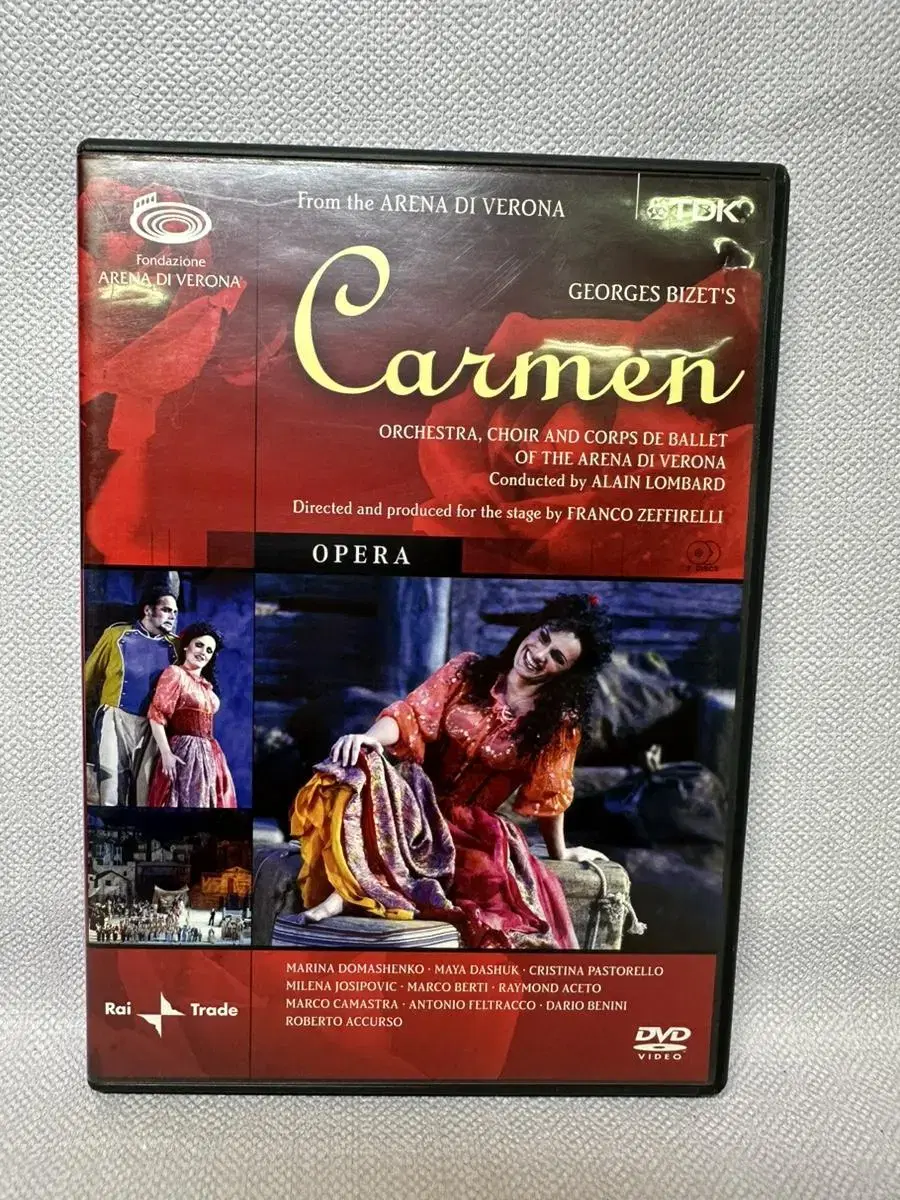 DVD Georges Bizet Carmen 2disc/Georges Bizet Carme