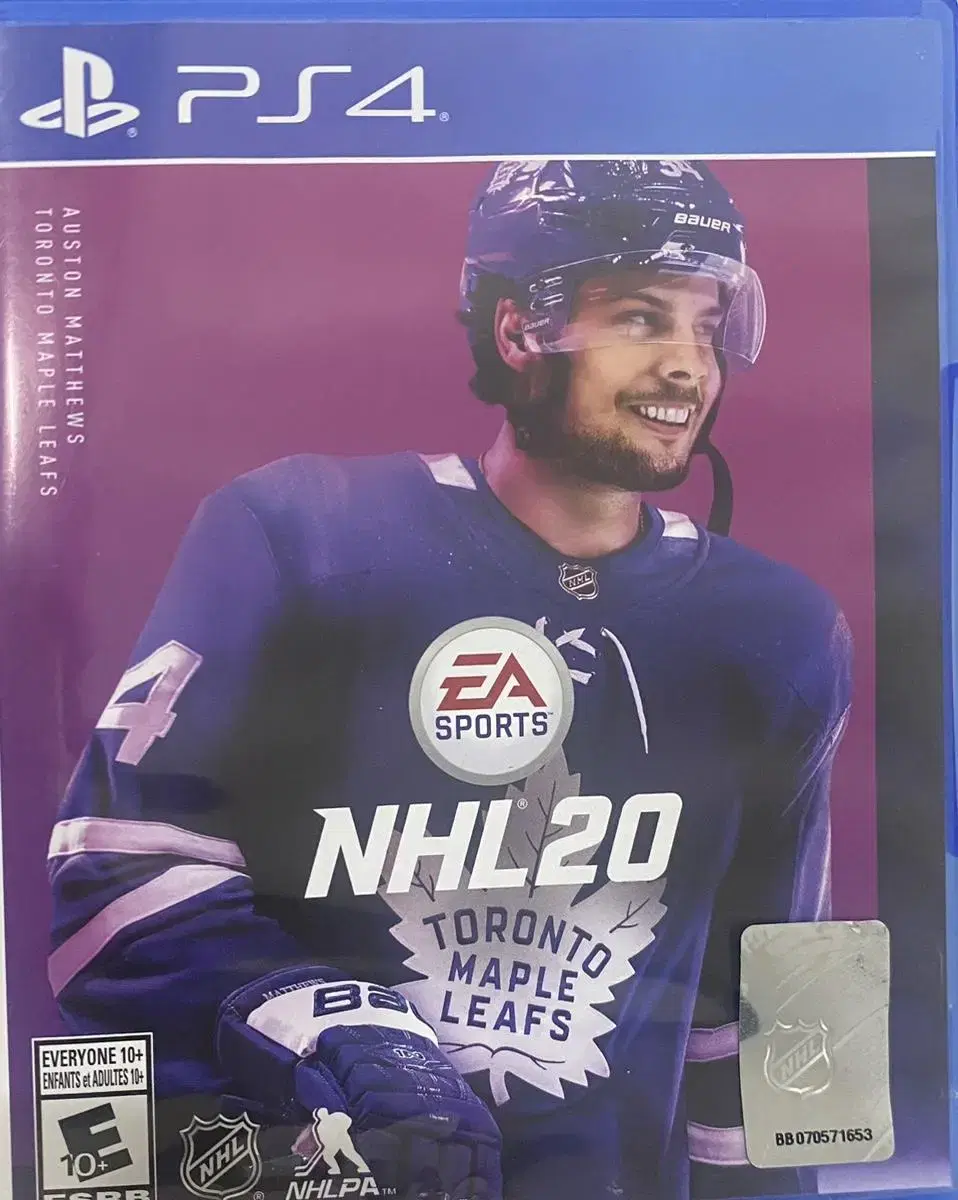 Ps4/플스4 NHL20 (영문/북미판)