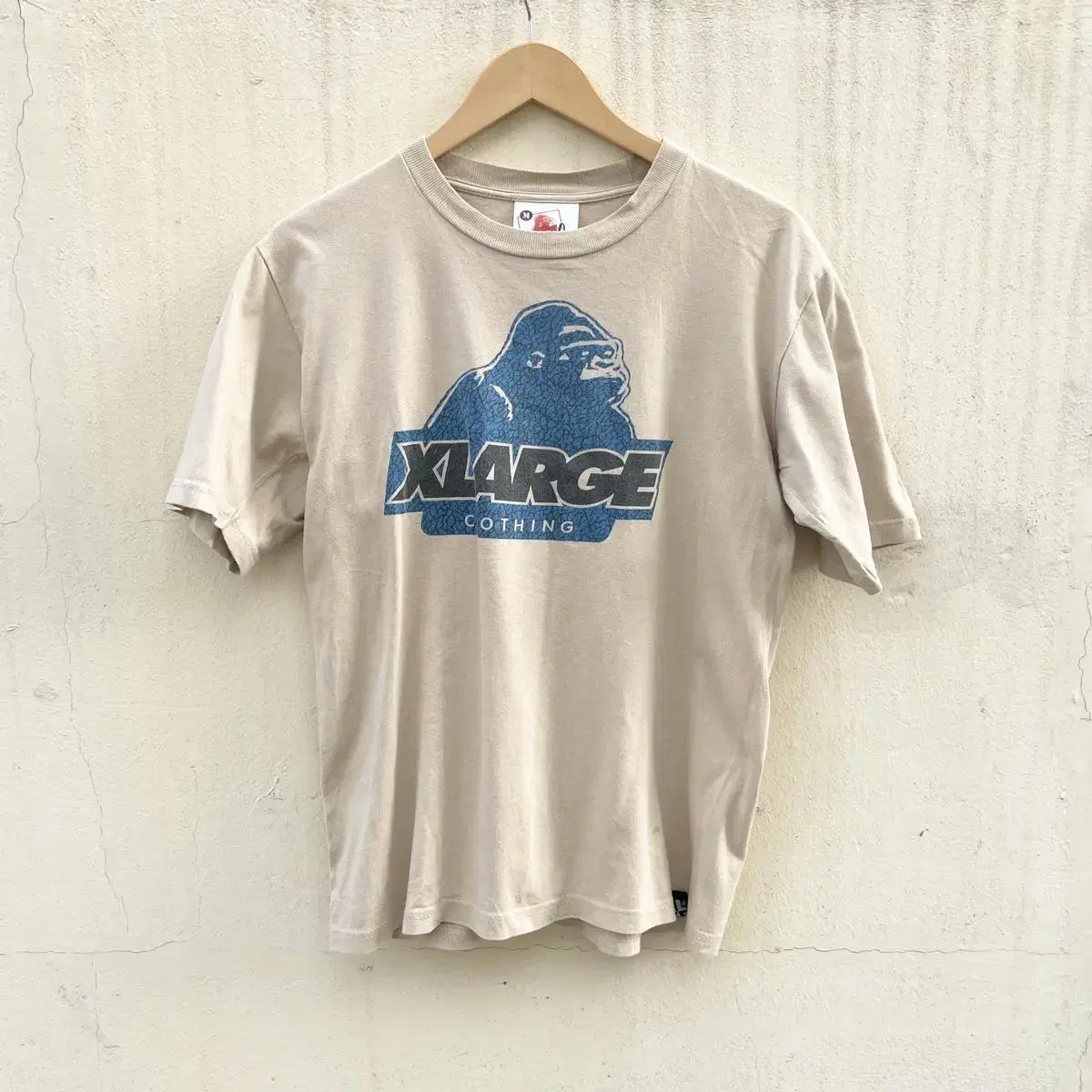 vintage x-large oatmeal color t shirts