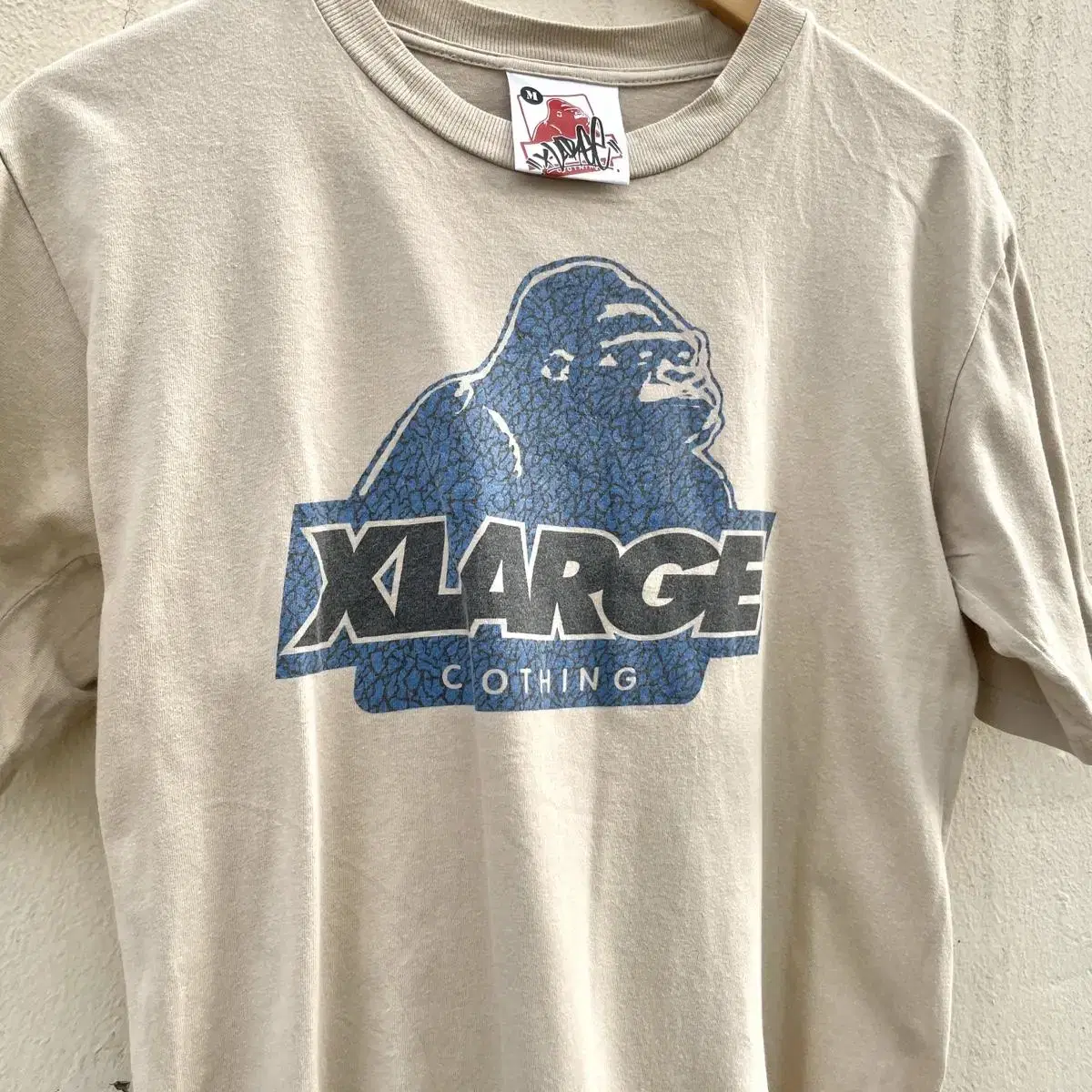 vintage x-large oatmeal color t shirts