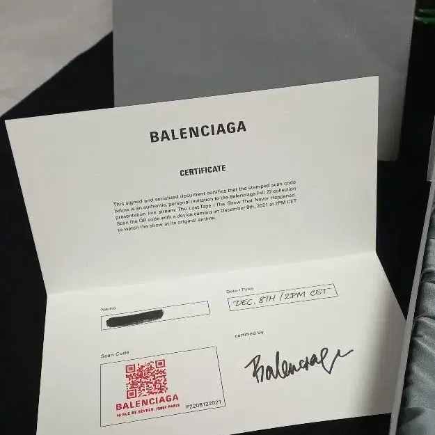 Balenciaga "The Lost Tape"