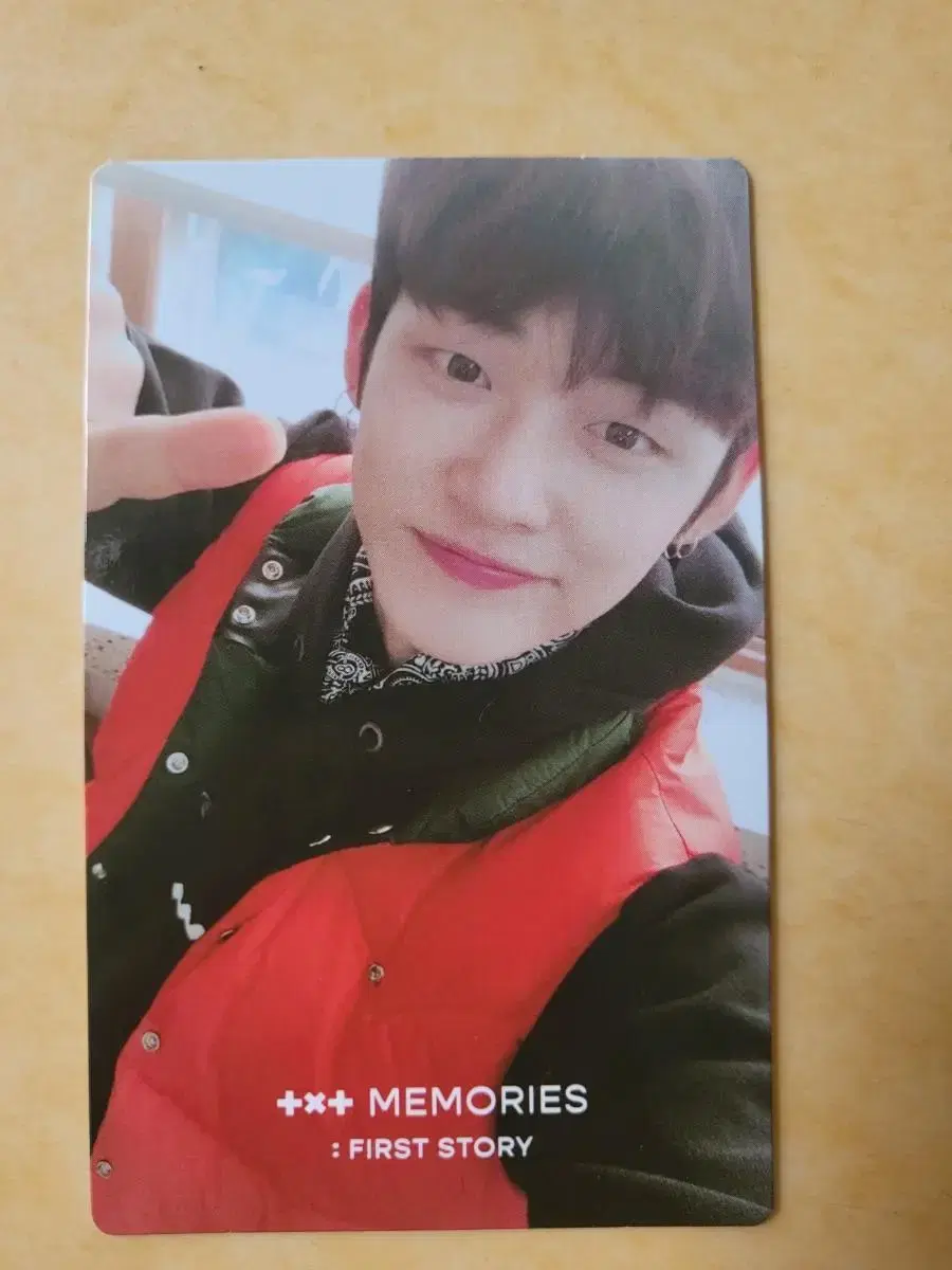 Yeonjun Memory 1 Photocard