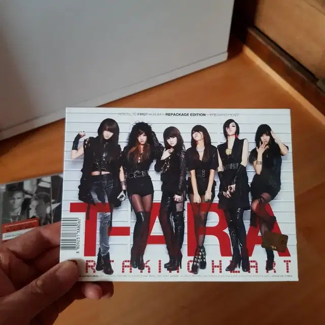 T-ara breaking heart 앨범 dvd