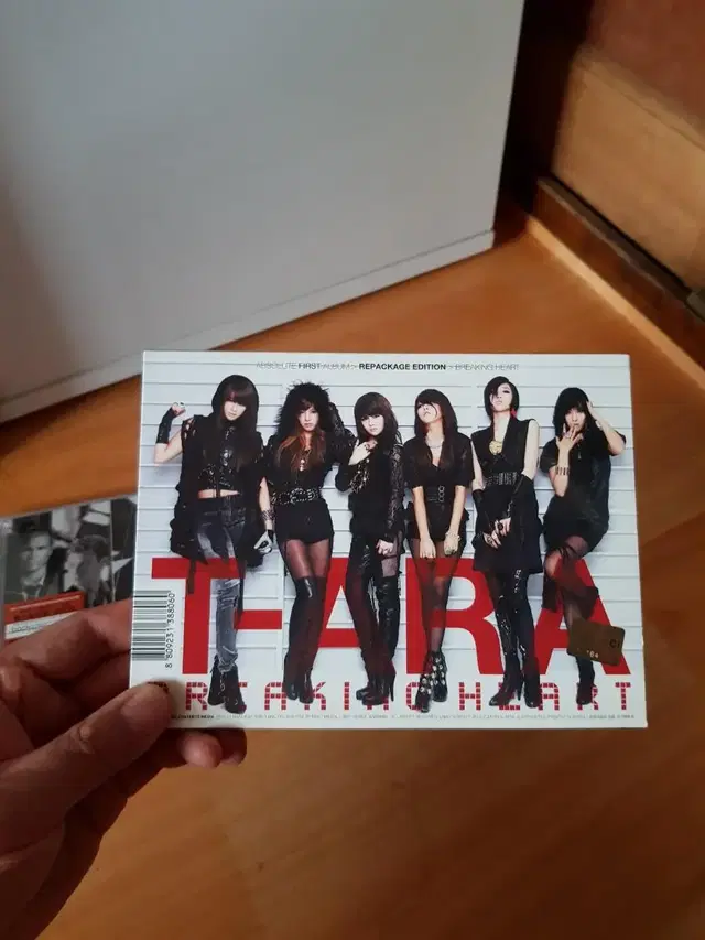 T-ara breaking heart 앨범 dvd