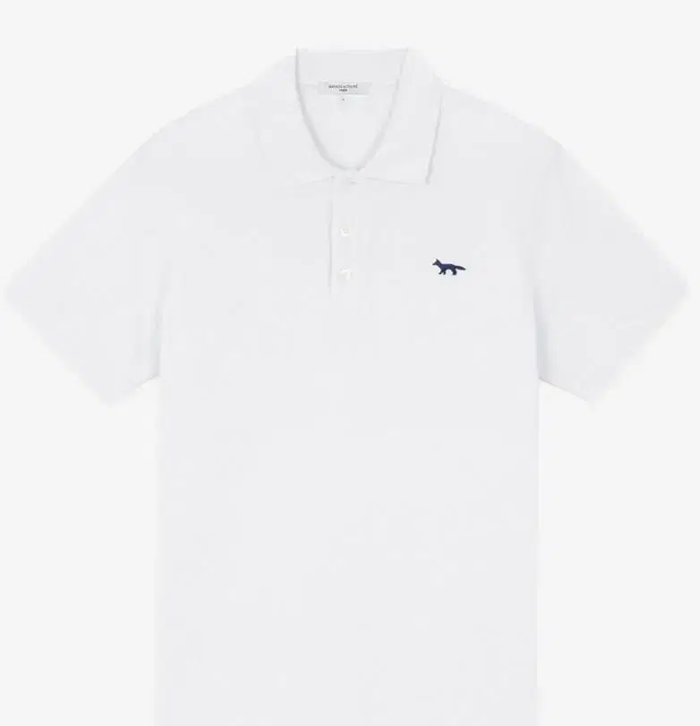 [New]Maison Kitsune Navy Fox Patch Polo