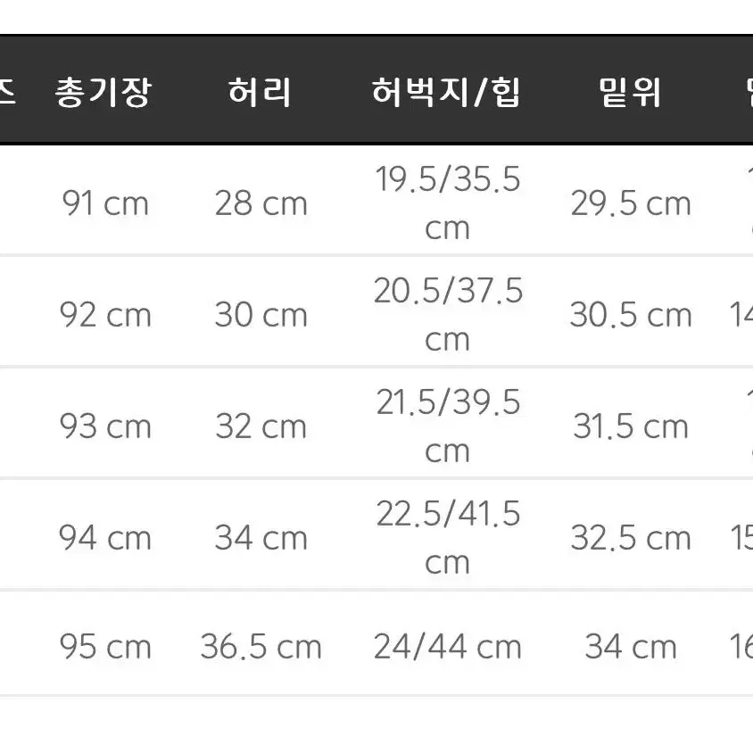 마리진스 18호 스키니진 M사이즈