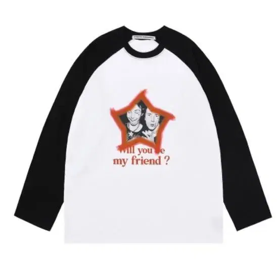 [mdbm]good friends raglan tee