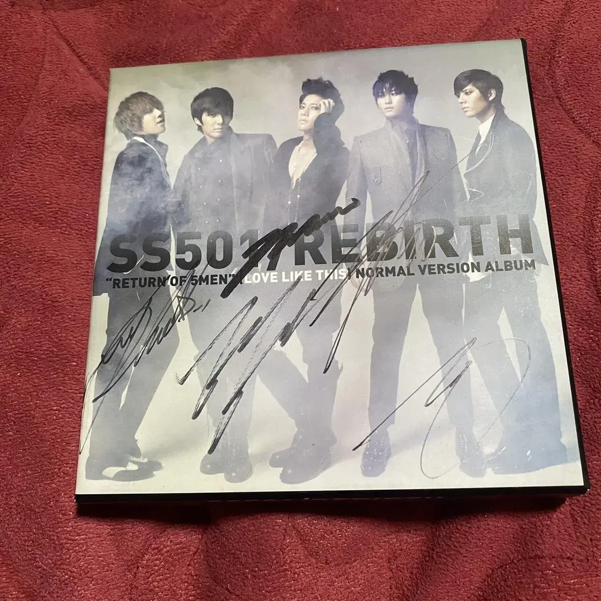 SS501 sign album