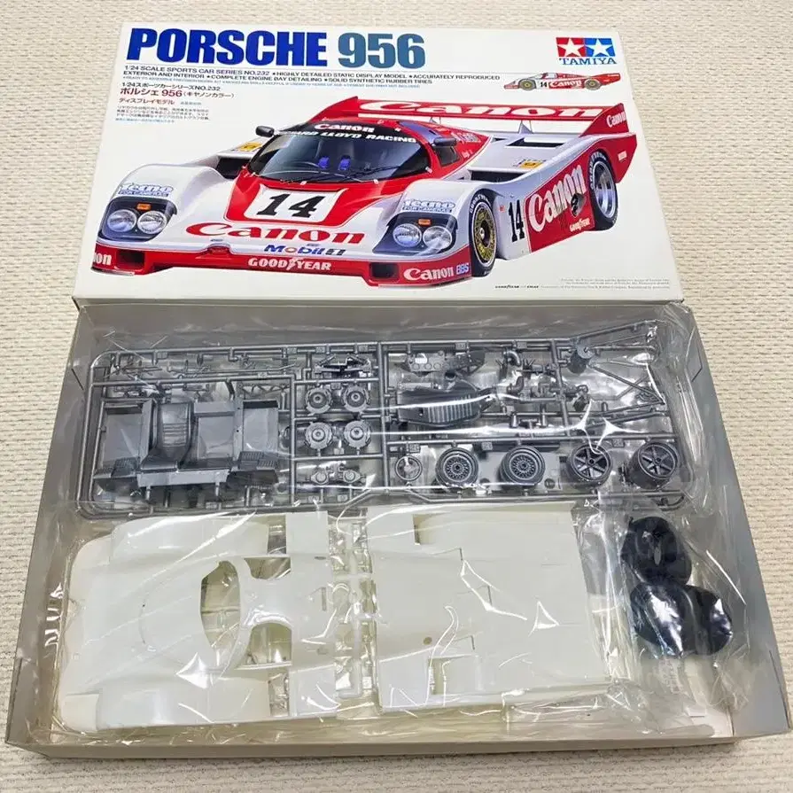 TAMIYA 1/24 Canon PORSCHE  956