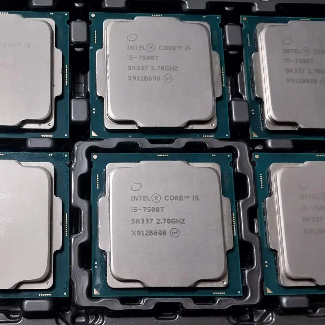 CPU i5-7500, 7600, 6600, 컴퓨터 데스크탑 시피유